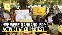 CJI Protest: Cops Ordered ‘Pakad ke Rakho’, Says Detained Activist