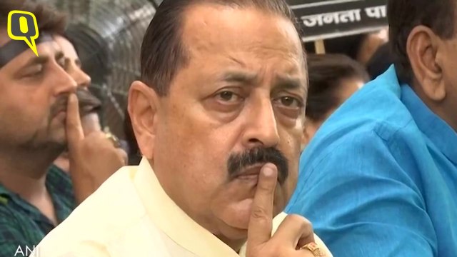 BJP holds protest against violence in BJP President Amit Shah's roadshow in Kolkata, West Bengal