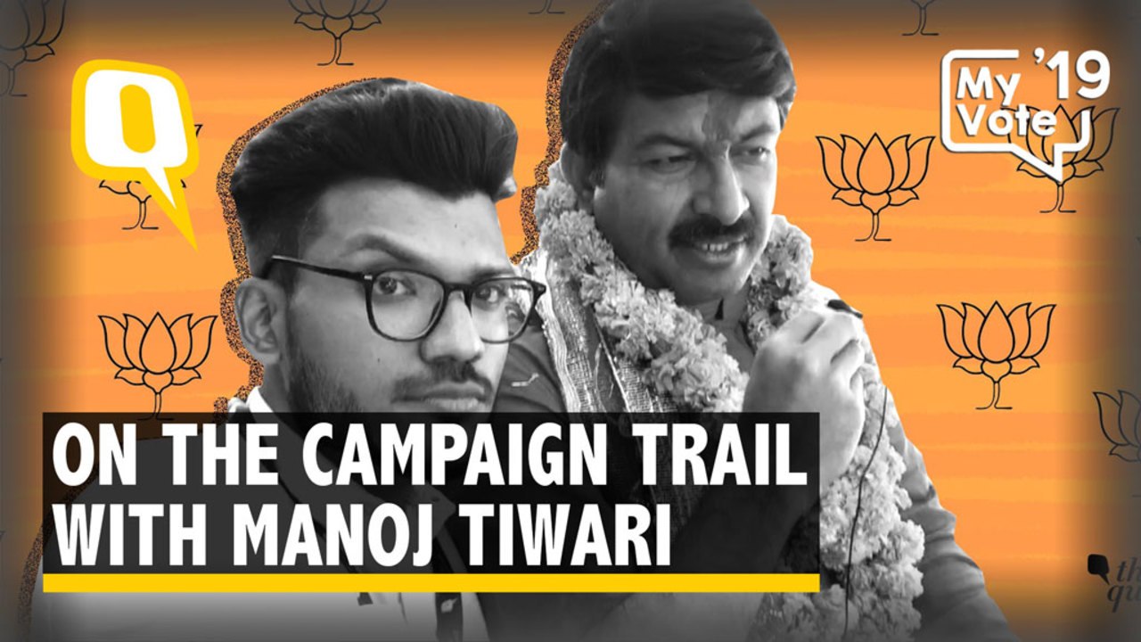 Kejriwal Gets Slapped to Gain Sympathy: Manoj Tiwari on Campaign Trail