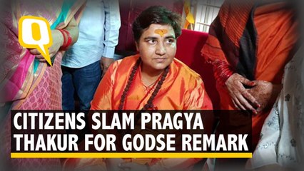 Download Video: Citizens Ask How is Godse a Patriot, Slam Pragya Thakur’s Remark