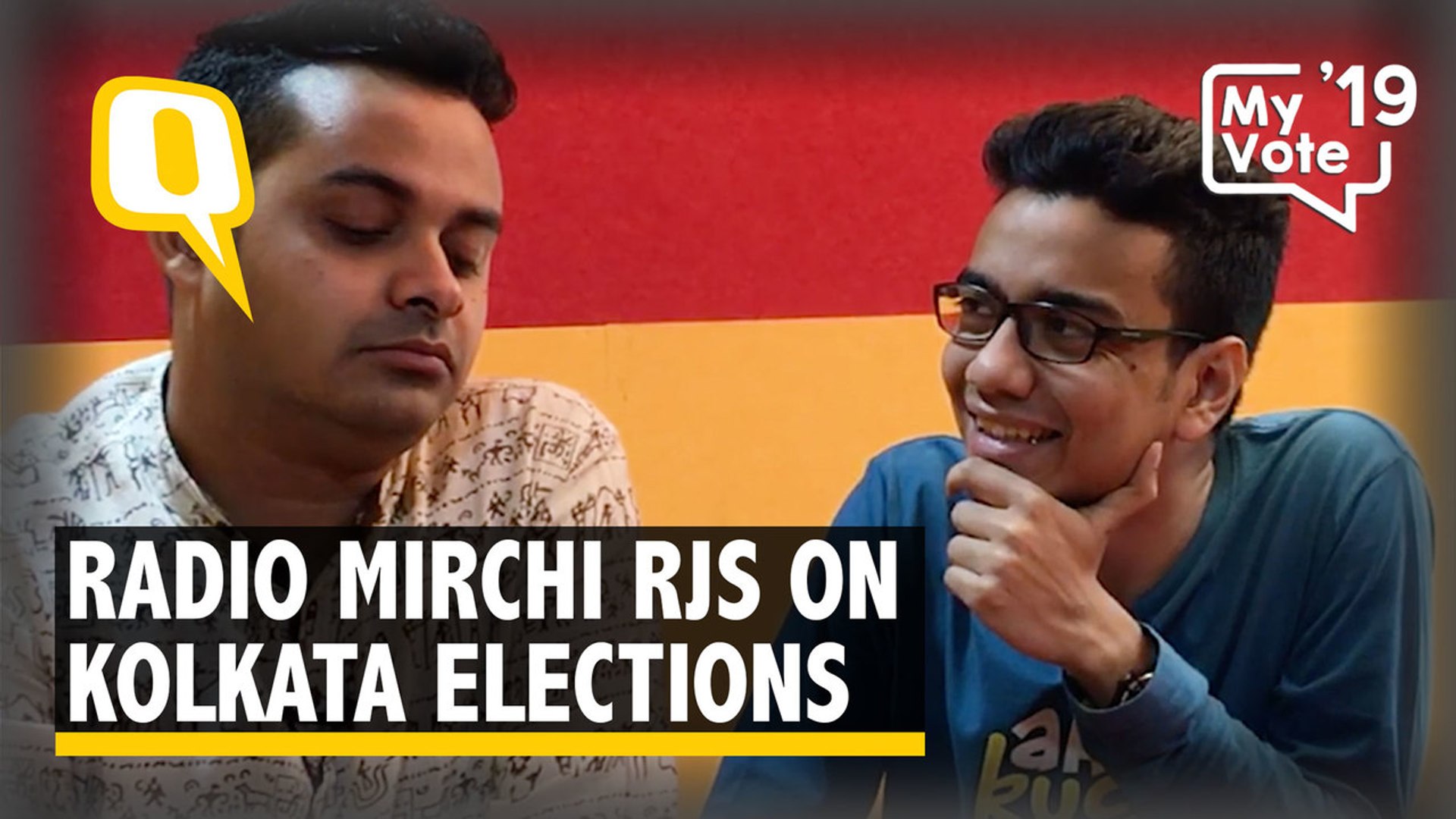 Radio Mirchi RJs Somak & Agni Discuss What Elections Mean To Kolkata -  video Dailymotion