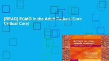 [READ] ECMO in the Adult Patient (Core Critical Care)