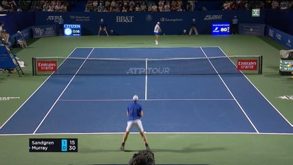 Winston-Salem - Murray éliminé au premier tour par Sandgren