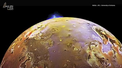 Awesome GIF of a Volcanic Eruption on Jupiter’s Moon Io