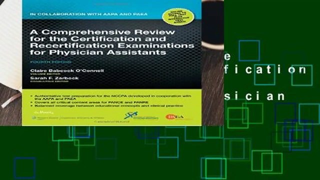[Doc] A Comprehensive Review for the Certification and Recertification Examinations for Physician