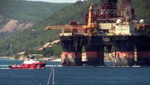 Dev petrol arama platformu Çanakkale Boğazı'nda - ÇANAKKALE