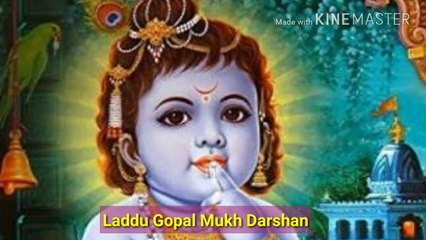 Laddu Gopal Mukh Darshan  ! Janmashtami  Special  Vlog -Hindi