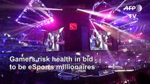 Gamers risk health in bid to be eSports millionaires