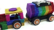 DIY How To Make Rainbow Train with Magnetic Balls | Magnetic Train | The Most Satisfying Video