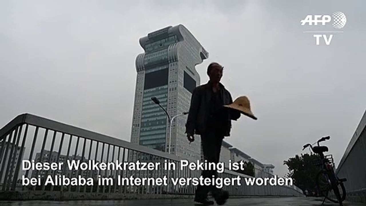 Pekinger Wolkenkratzer im Internet versteigert