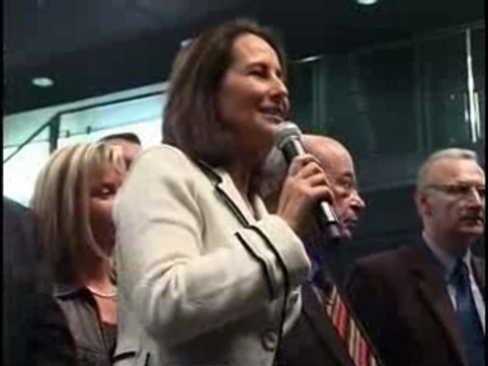Elections 2008 - Tours - Ségolène Royal et Jean Germain
