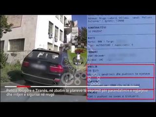 Parkime të gabuara, gara shpejtësie, gjendje e dehur   në një javë kapen 26 shoferë