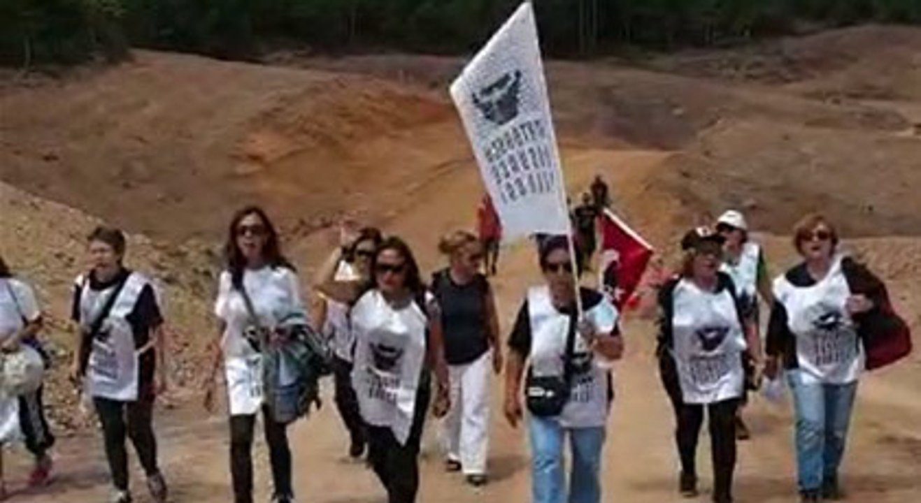Kaz Dağları'nda Gençlik Marşı yankılandı