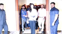 Actress Shraddha Kapoor Spotted During Promotion of movie Saaho