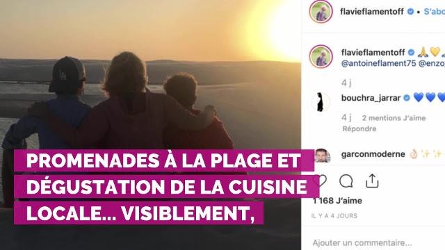 PHOTOS. Flavie Flament, maman comblée, profite d'instants de complicité avec son fils Antoine