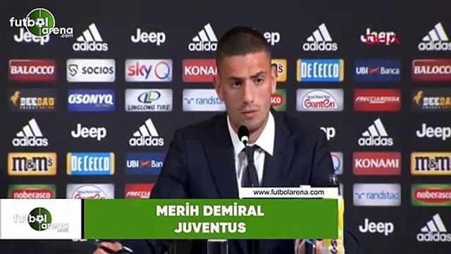 Merih Demiral: Juventus defans oyuncuları için en iyi yer