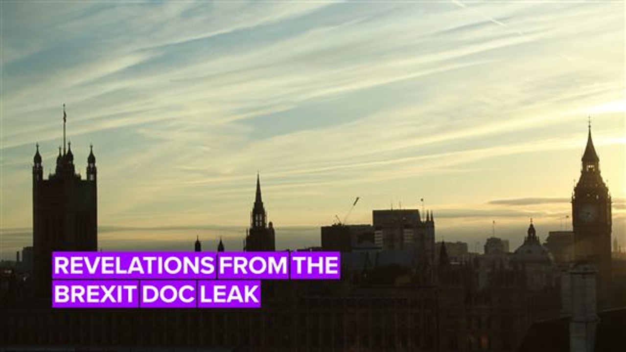 Brexit doc leaked: 7 scary economic predictions for the UK