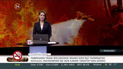 İzmir'deki orman yangınına ilk kez gece operasyon yapıldı