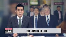 Washington's nuclear envoy Stephen Biegun arrives in Seoul for talks with S. Korea