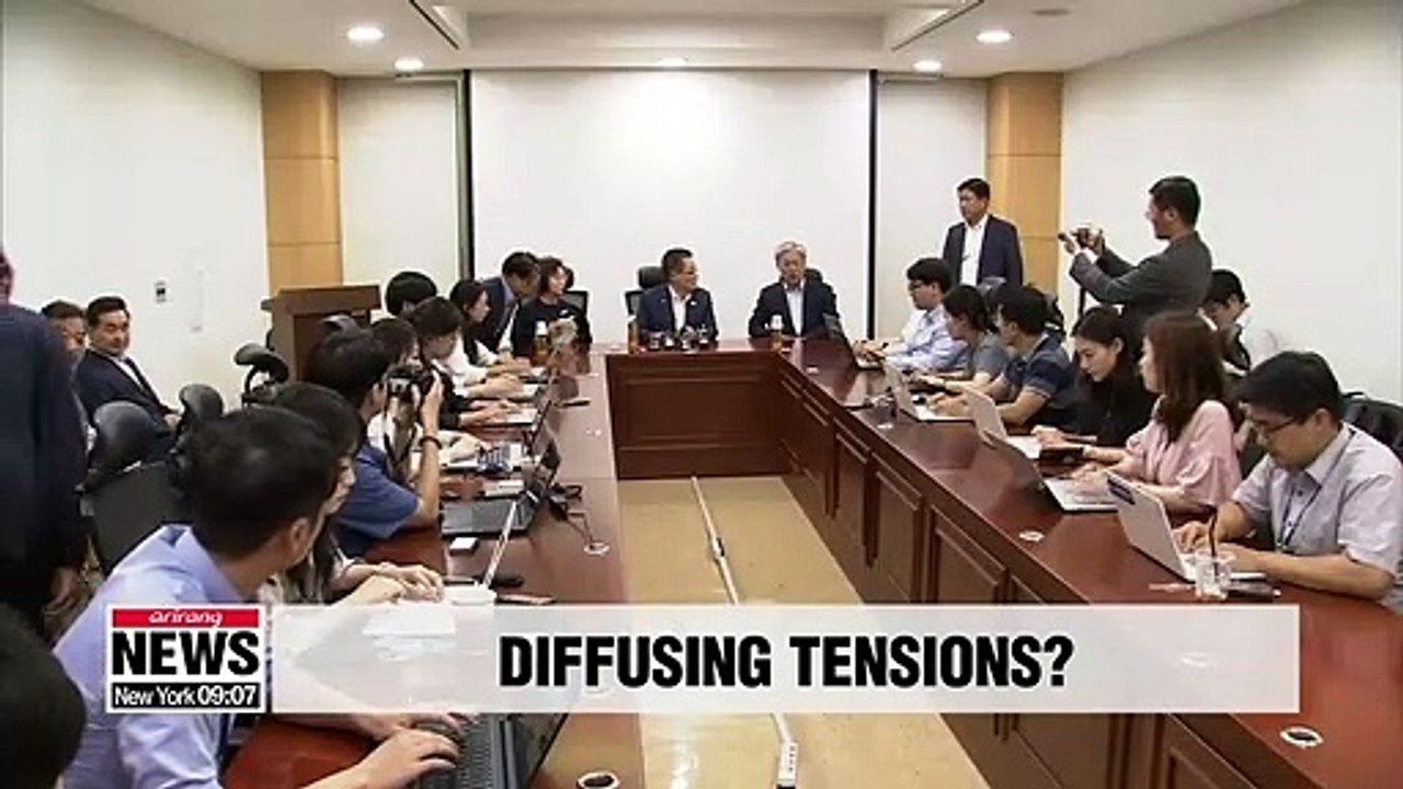 S. Korean lawmaker meets with senior member of Japan's ruling party