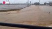 Varios coches atrapados por las inundaciones de Benicarló