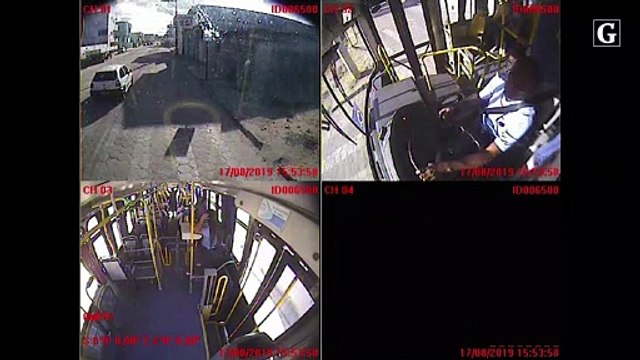 Assalto a ônibus em Linhares