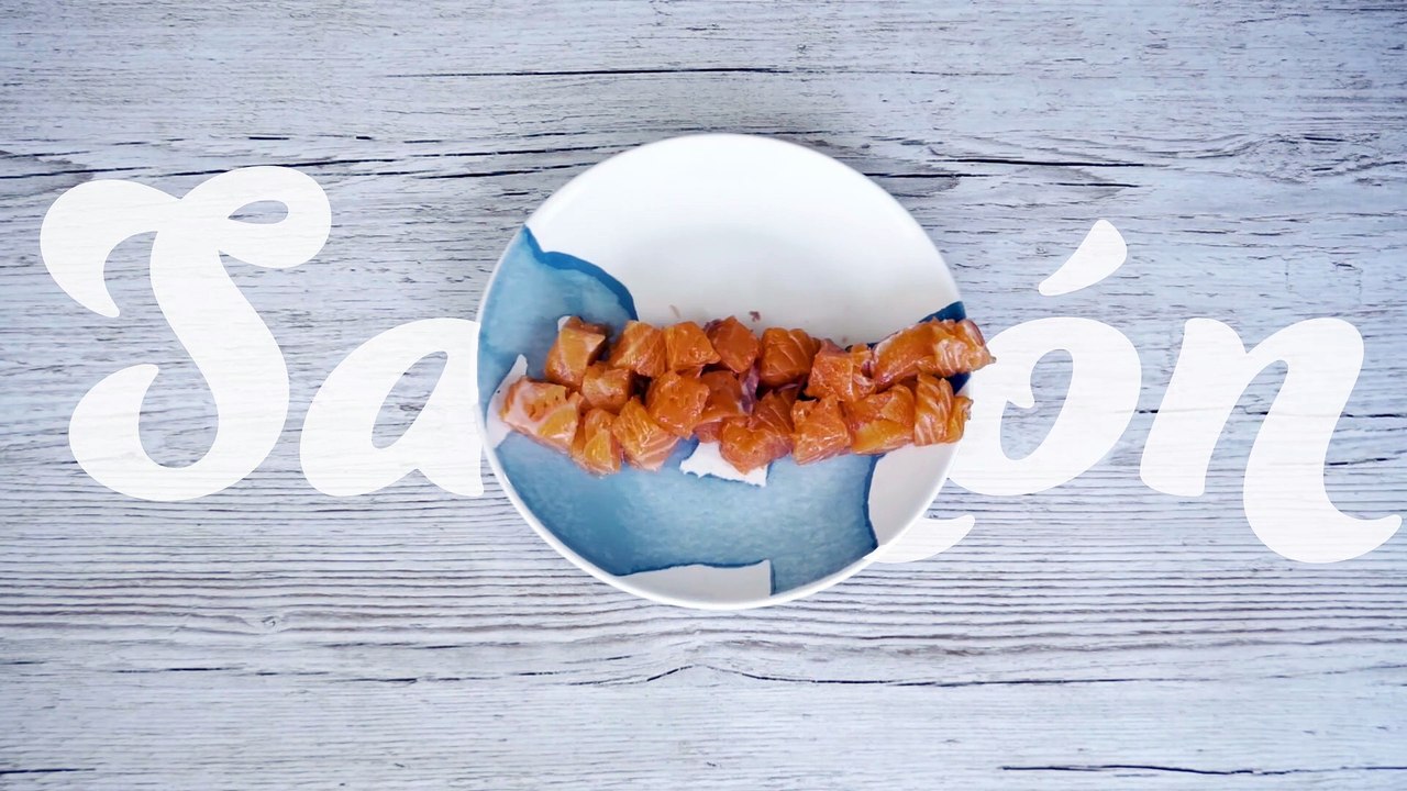 Cuenco de salmón