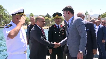 Bakan Kurum, Bodrum'un kıyı ve koylarında incelemelerde bulundu - MUĞLA