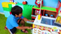 Ryan Pretend Play with Box Fort Vending Machine Snacks Toys