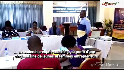 Formation en leadership  des jeunes entrepreneurs renforcent leur capacité