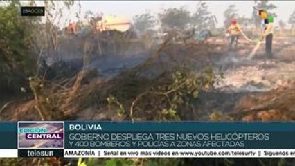 Bolivia: pdte. Evo informa drástica reducción de los incendios