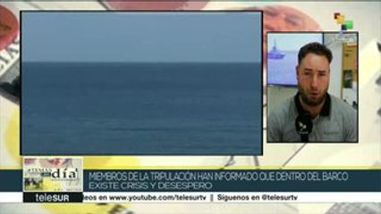 Open Arms alerta de situación insostenible para migrantes en el barco