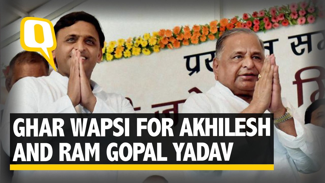 The Quint: Yadavs Resort to Peace, Expulsion on Akhilesh Yadav Revoked