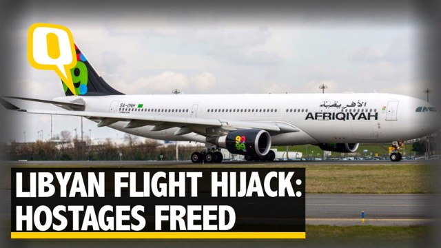 The Quint: Libyan Plane Hijack: People Aboard Released, Hijackers in Custody