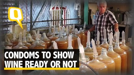 CONDOMS USED TO MAKE WINE FINAL