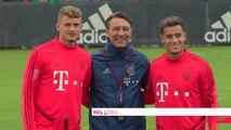 Coutinho trains with Bayern for first time