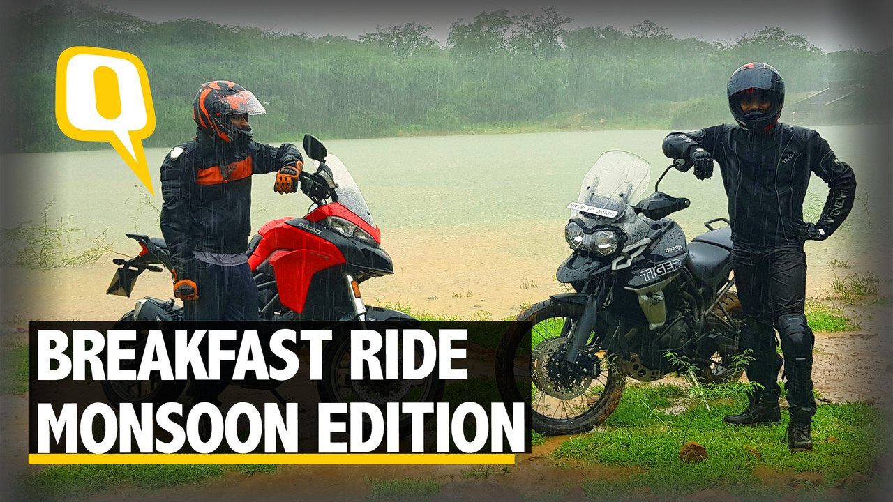 Breakfast Ride with the Ducati Multistrada 950 &  Triumph Tiger 800 XCX | The Quint