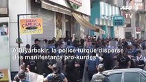 La police turque disperse des manifestants pro-kurdes à Diyarbakir