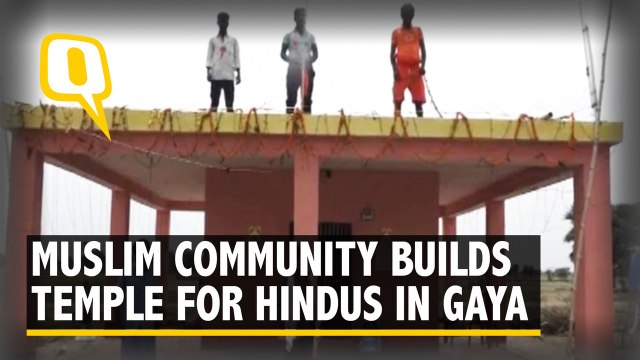Muslim Community Build Temple for Hindu Community in Gaya, Bihar