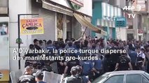 La police turque disperse des manifestants pro-kurdes à Diyarbakir