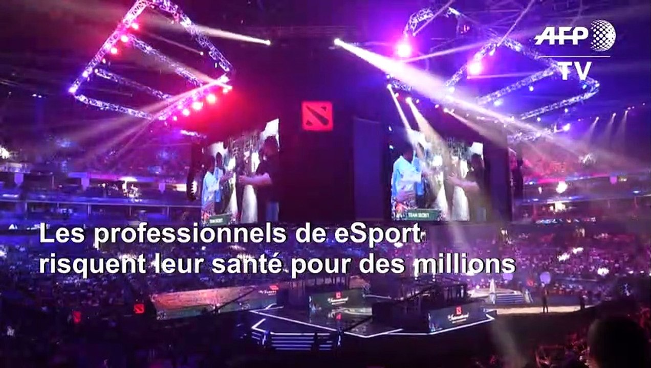 Esport: les joueurs risquent leur santé pour des millions