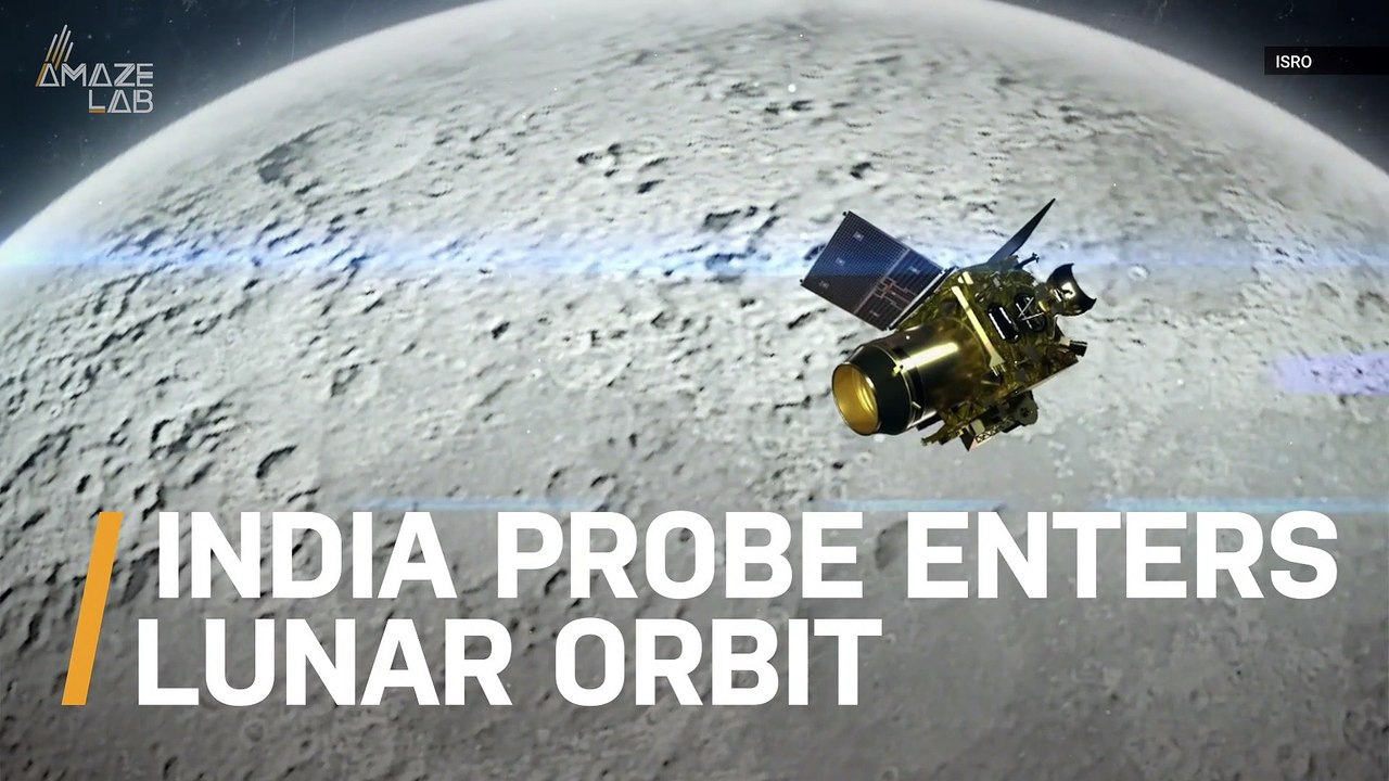 India Spacecraft Enters Moon's Orbit to Prep for Landing Attempt