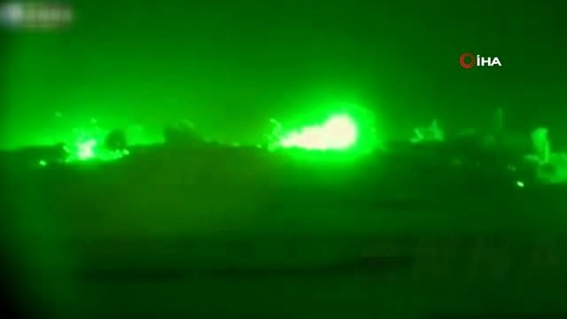 - Suriye'de Esed rejimi güçlerinin hava saldırısının görüntüleri ortaya çıktı