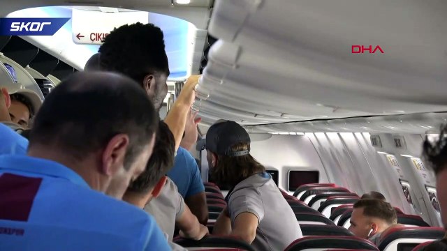 Trabzonspor, AEK maçı için Atina'da