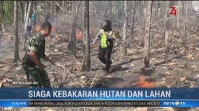 Apel Siaga dan Simulasi Kebakaran Hutan Digelar di Ponorogo
