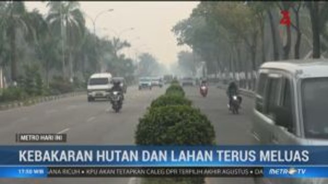 Kabut Asap Kembali Selimuti Kota Pekanbaru