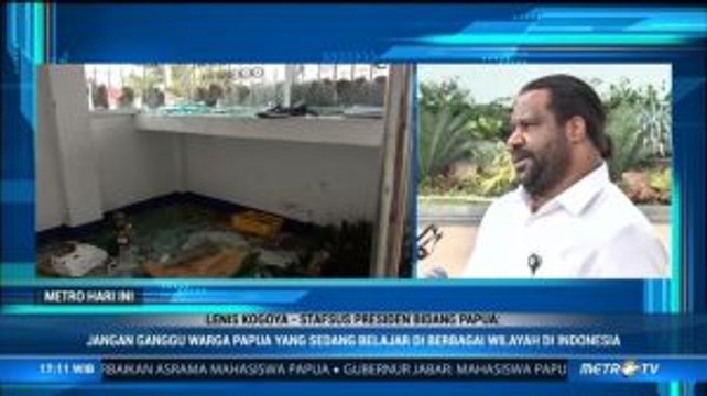 Lenis Kogoya Minta Polisi Jaga Asrama Mahasiswa Papua