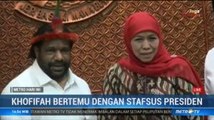 Khofifah Bertemu Lenis Kogoya Bahas Mahasiswa Papua