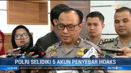 Polisi Buru 5 Akun Medsos Pemicu Kerusuhan di Papua