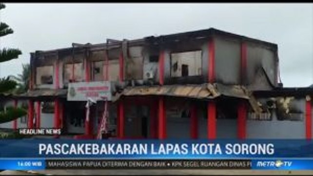 Ratusan Penghuni Lapas Sorong Melarikan Diri